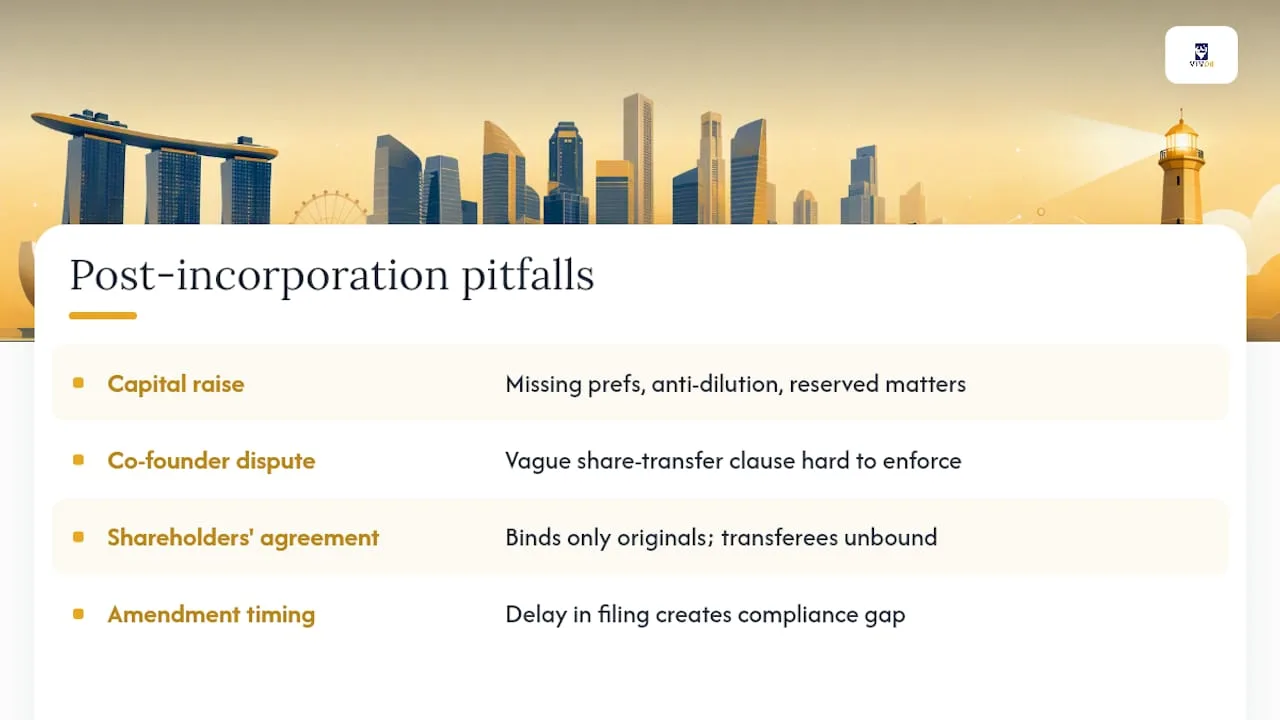 The pitfalls most founders only discover after it's too late — overview diagram