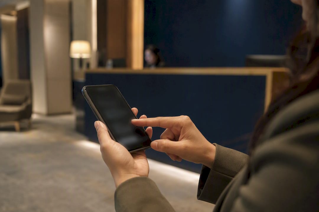 Checking nominee director registration on smartphone