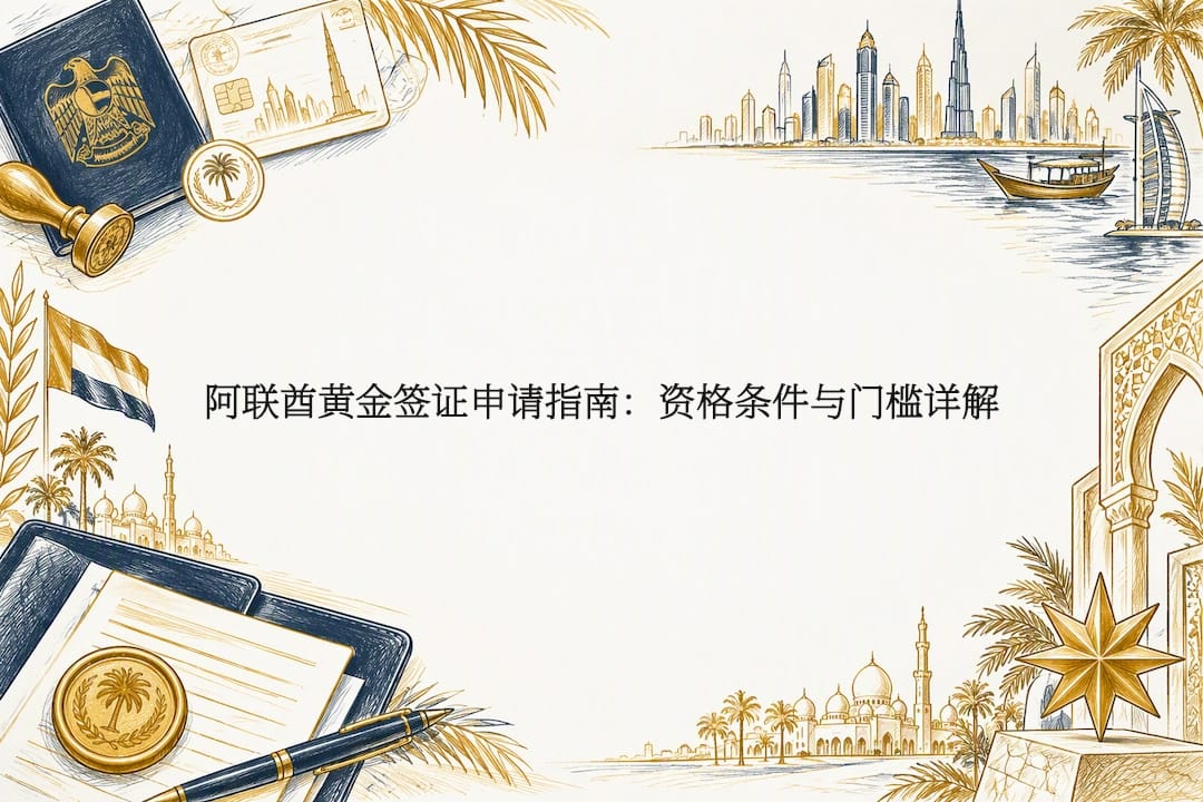 Learn More: 阿联酋黄金签证申请指南：资格条件与门槛详解