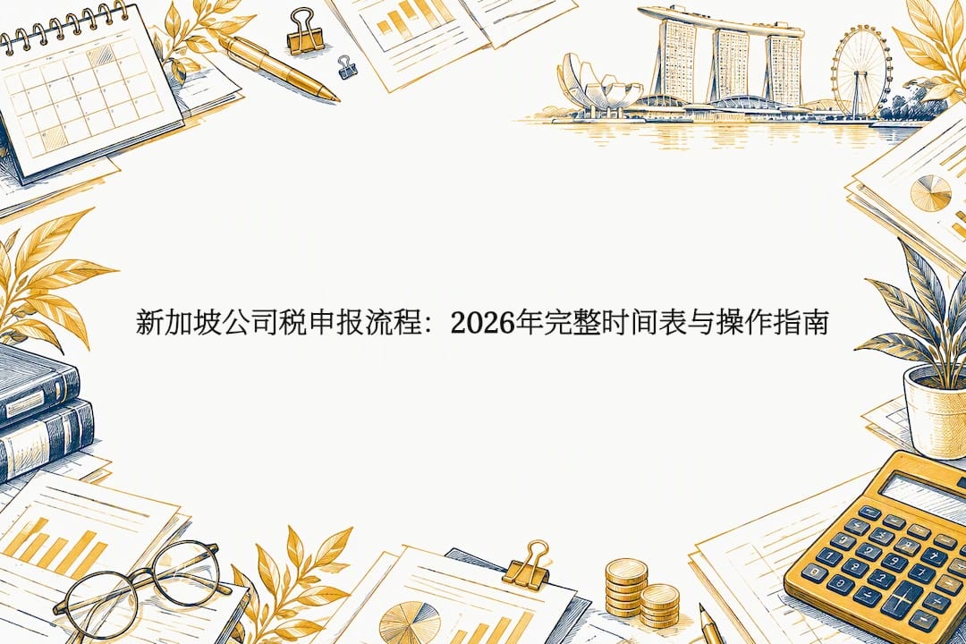 新加坡公司税申报流程：2026年完整时间表与操作指南