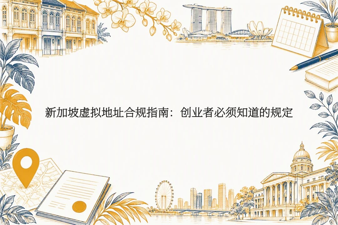 新加坡虚拟地址合规指南：创业者必须知道的规定