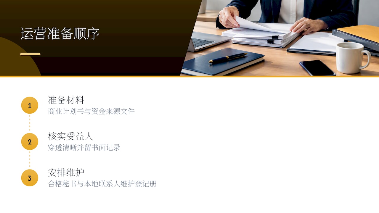 从注册到真正运营,提前准备才是关键 — overview diagram